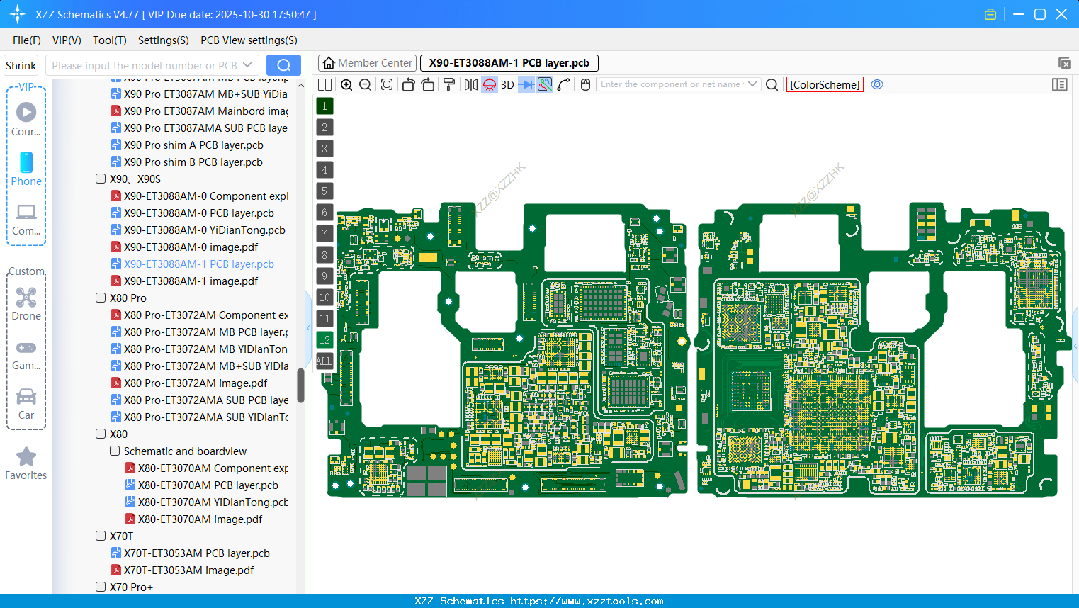 VIVO X90-ET3088AM-1 PCB Layer